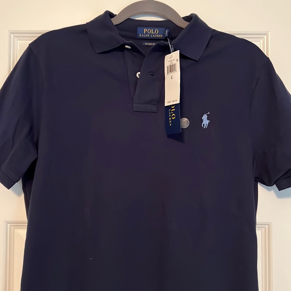 Polo by Ralph Lauren Boys Navy blue polo size Small